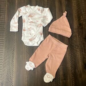 Carters 3 Piece Preemie Set